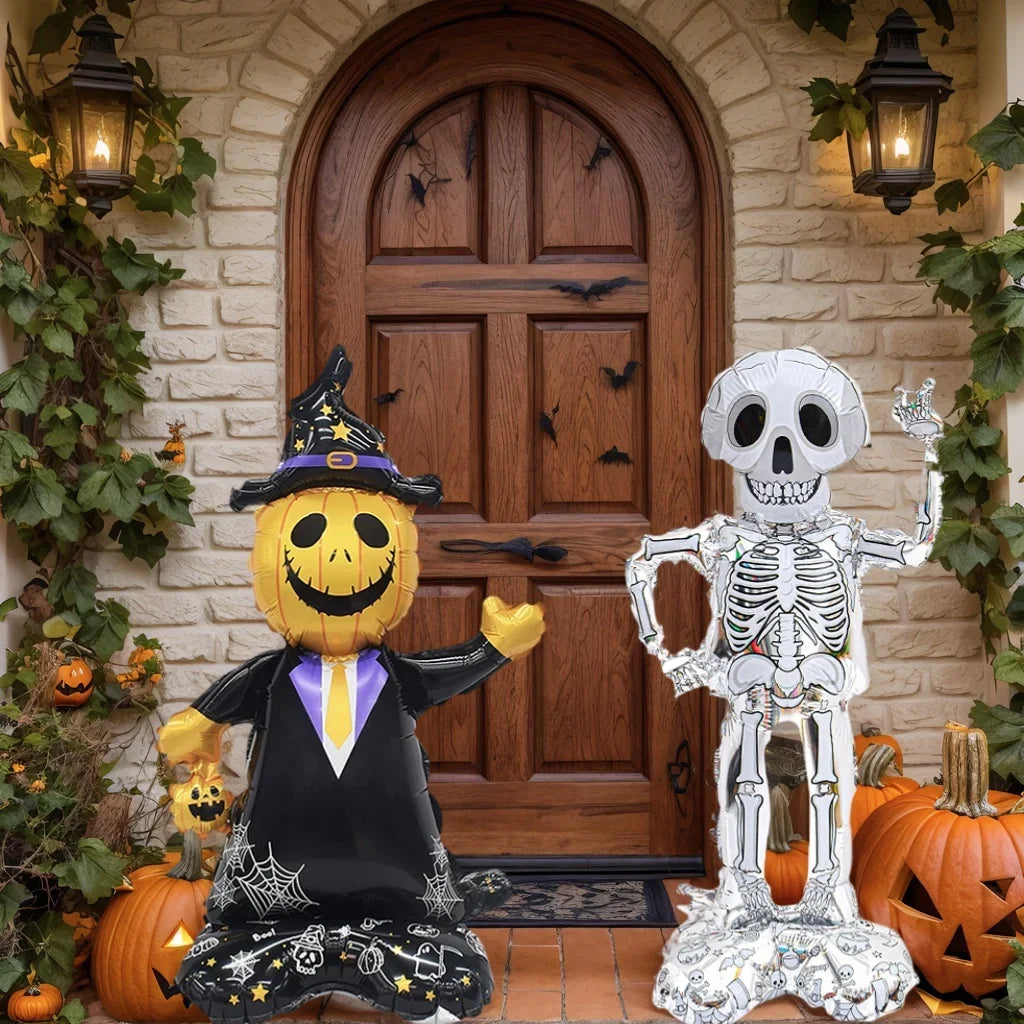 1-Piece Halloween - Themed Witch Grim Reaper Balloon Set 2025 Halloween - product image 1