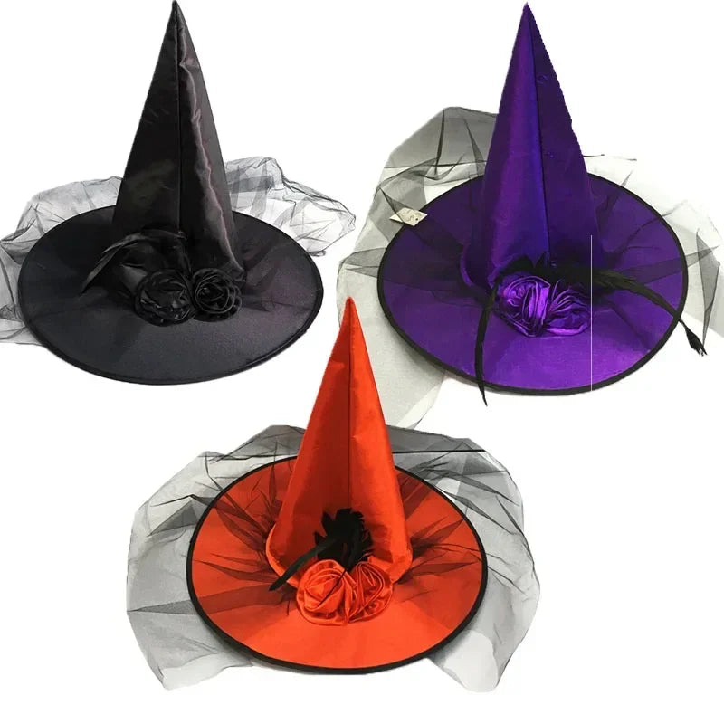 Wizard Hat Kids Witch Hat Kids Costume Cosplay Halloween Party Decoration - product image 3