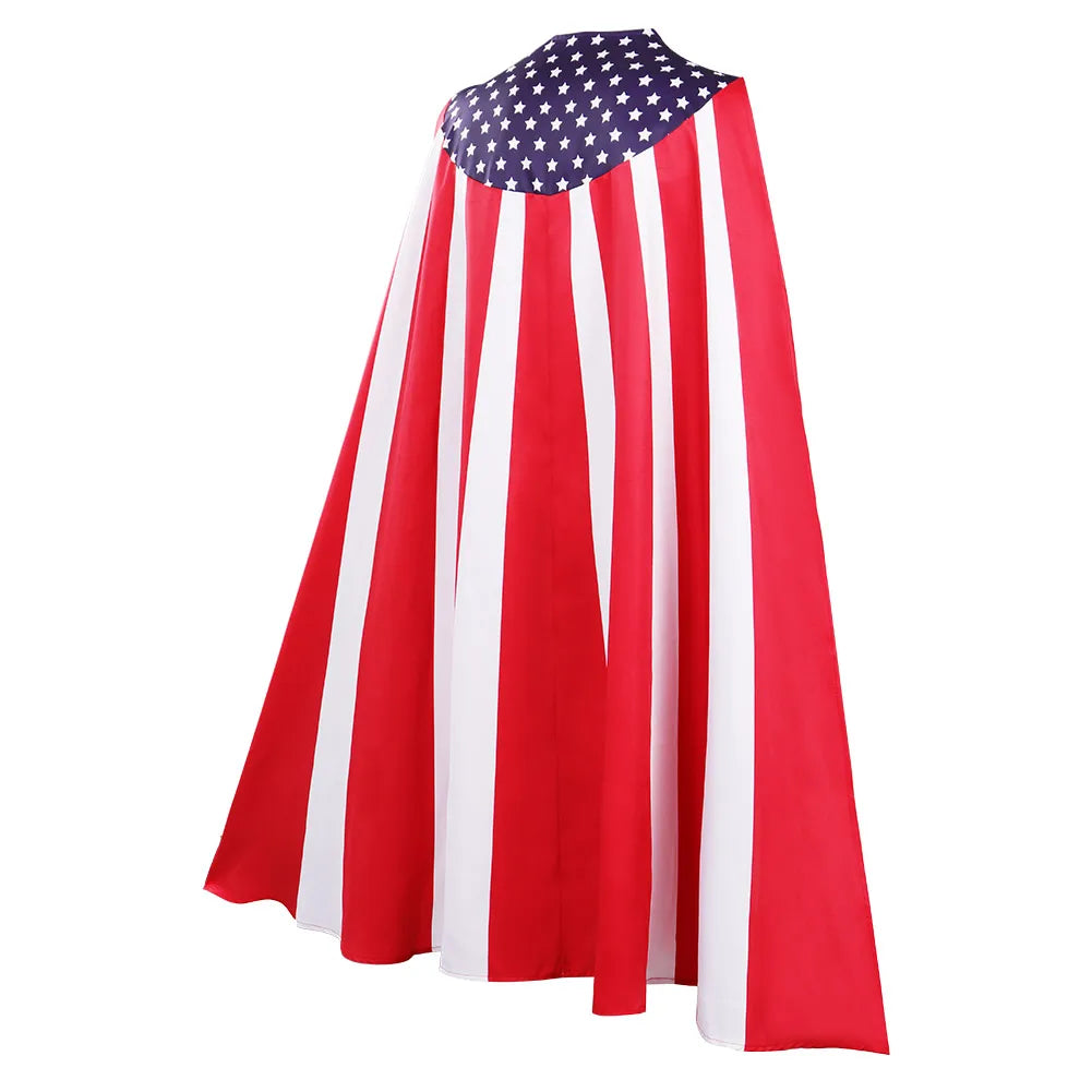 TV Fantasy the Boys Costume Homelander Cloak Costume Adult Men Women Cape Outfits - Male / XL