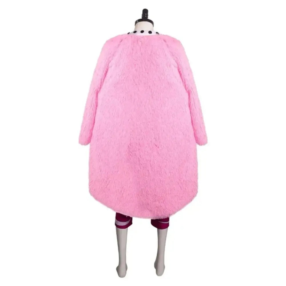 Anime Doflamingo Costume Disguise for Adult Men Jacket Cape Pants Glasses Halloween - Clothes and Glasses / L