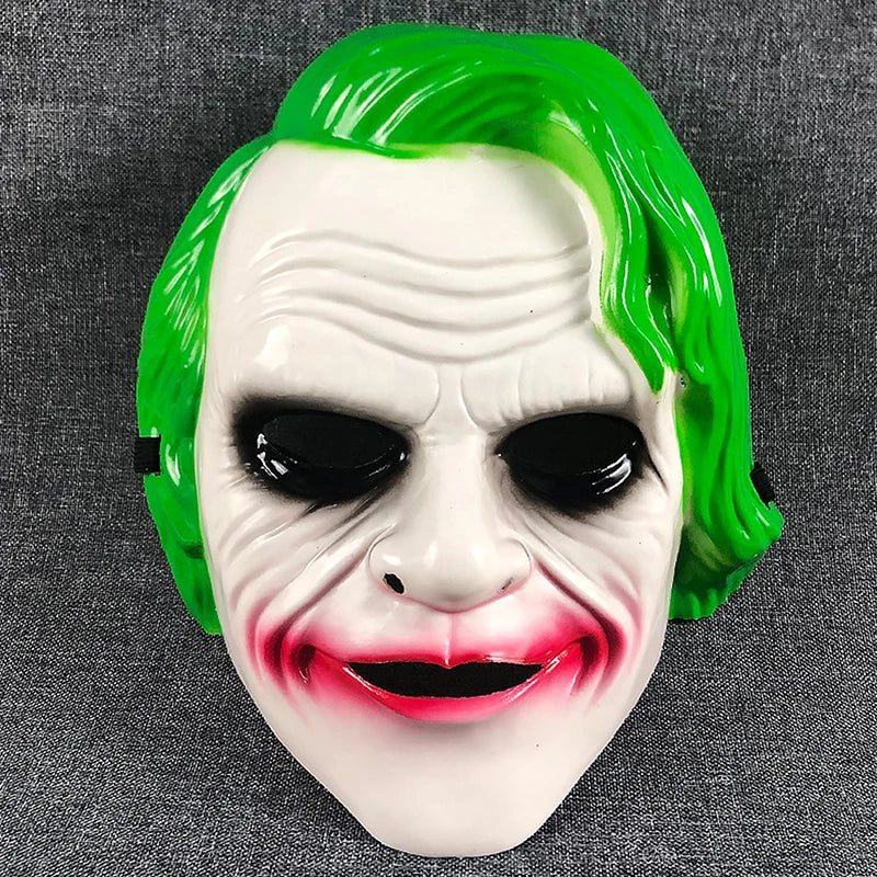 Halloween Joker Mask Costume Clown Costume Props Full Face Terror Decoration Costume - View 12