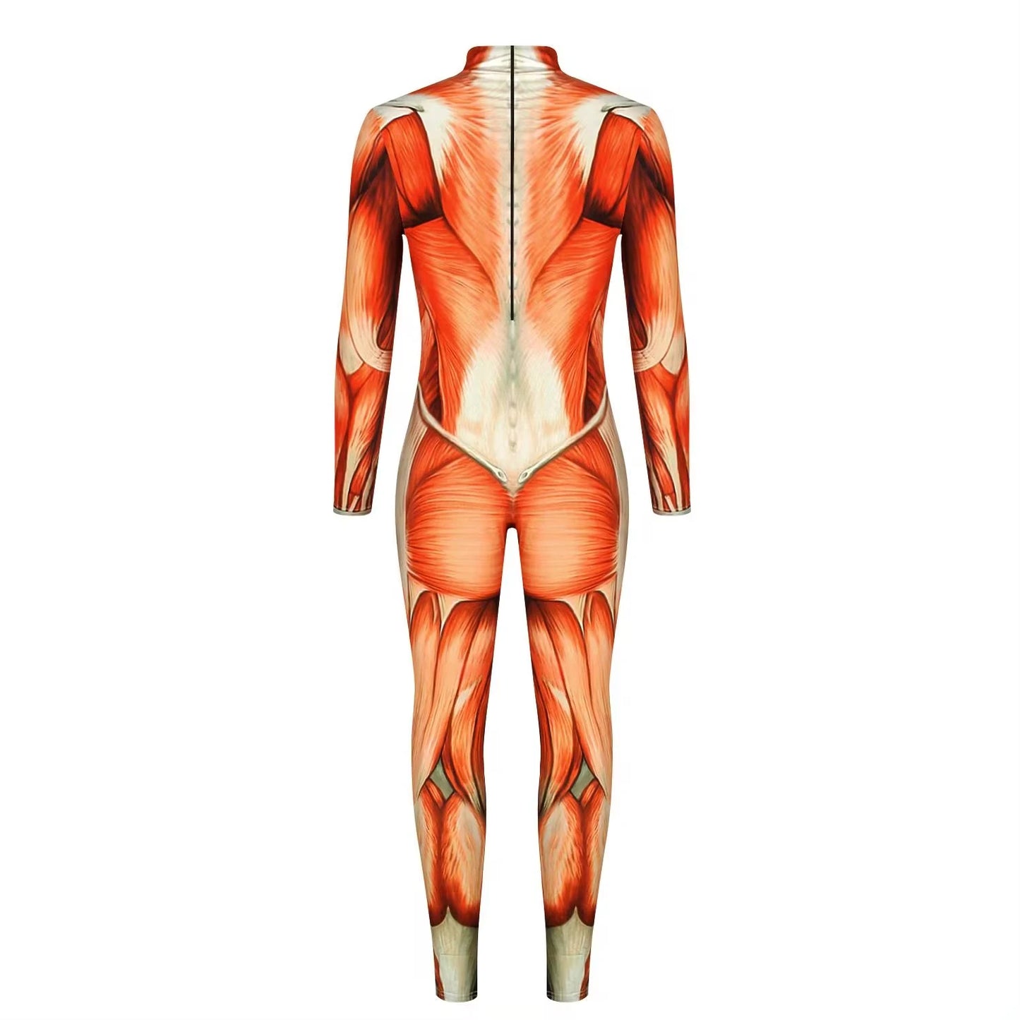 Halloween Costume for Men and Women Anime Movie Imitation Muscle Abs Digital Printing - MEN / M