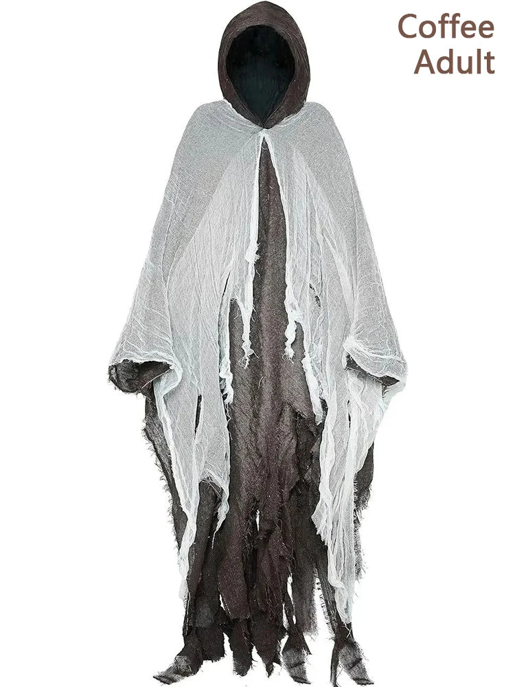 Scary Ghost & Phantom Halloween Costume – Spectral Cloak Design Options