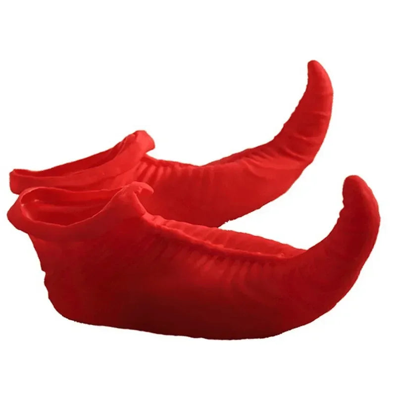 Halloween Costume Rubber Pointed Clown Shoes for Amusement Park Circus Performance Costume - View 4