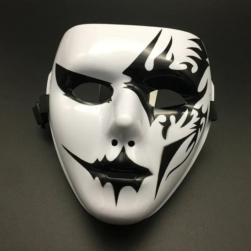 Hand-Painted Full-Face Halloween Masquerade Mask
