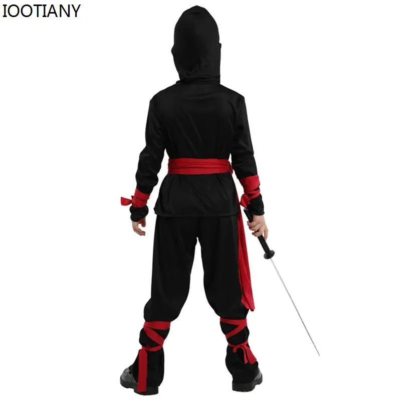 Boys Skeleton Zombie Cosplay Costume Halloween Magic Show Costumes CarnivalParty
