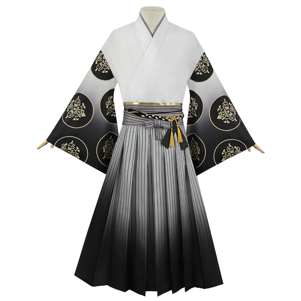 Game Fox Chang Xi Shou Xing Costume Suit Uniform Game Silent Hill F Halloween Outfits for - WHITE / L