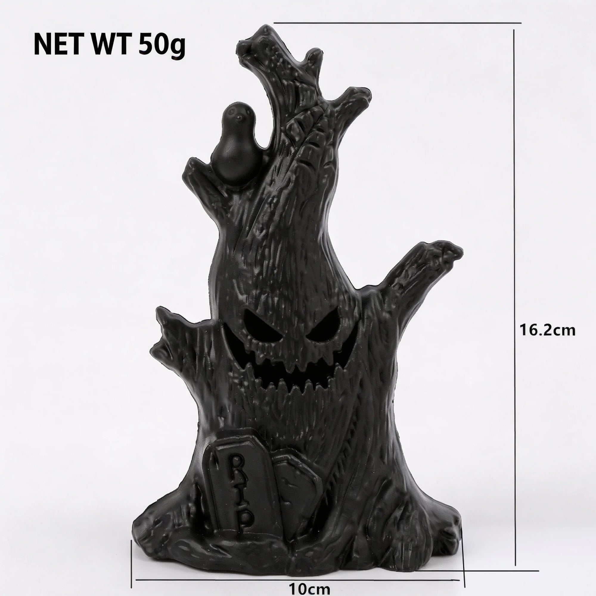 Light Up Halloween Tree Decoration Creepy Tree Figurine Battery Operated - product image 9