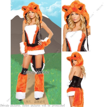 Halloween Party Frog Penguin Panda Cat Fox Monster Dinosaur Pirate Cosplay Costume Jumpsuit Woman Man Party Role Play Bunny Girl