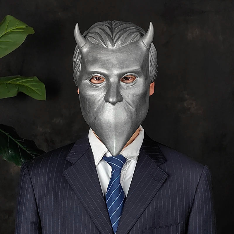 1PC Ghost band mask, latex material mask, precise perforation, role-playing props, Halloween mask - product image 5