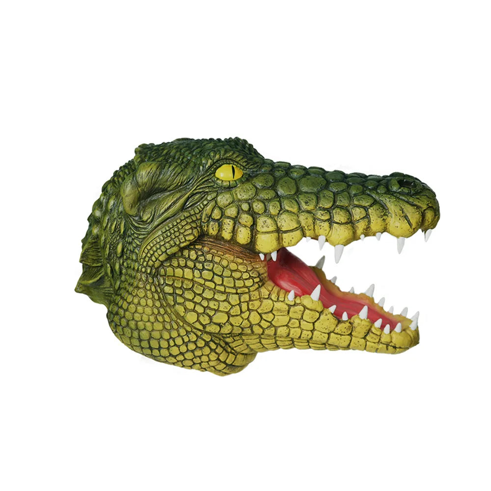 New Funny Latex Headgear Yankee Crocodile Animal Mask Stage Props PerformanceHalloween