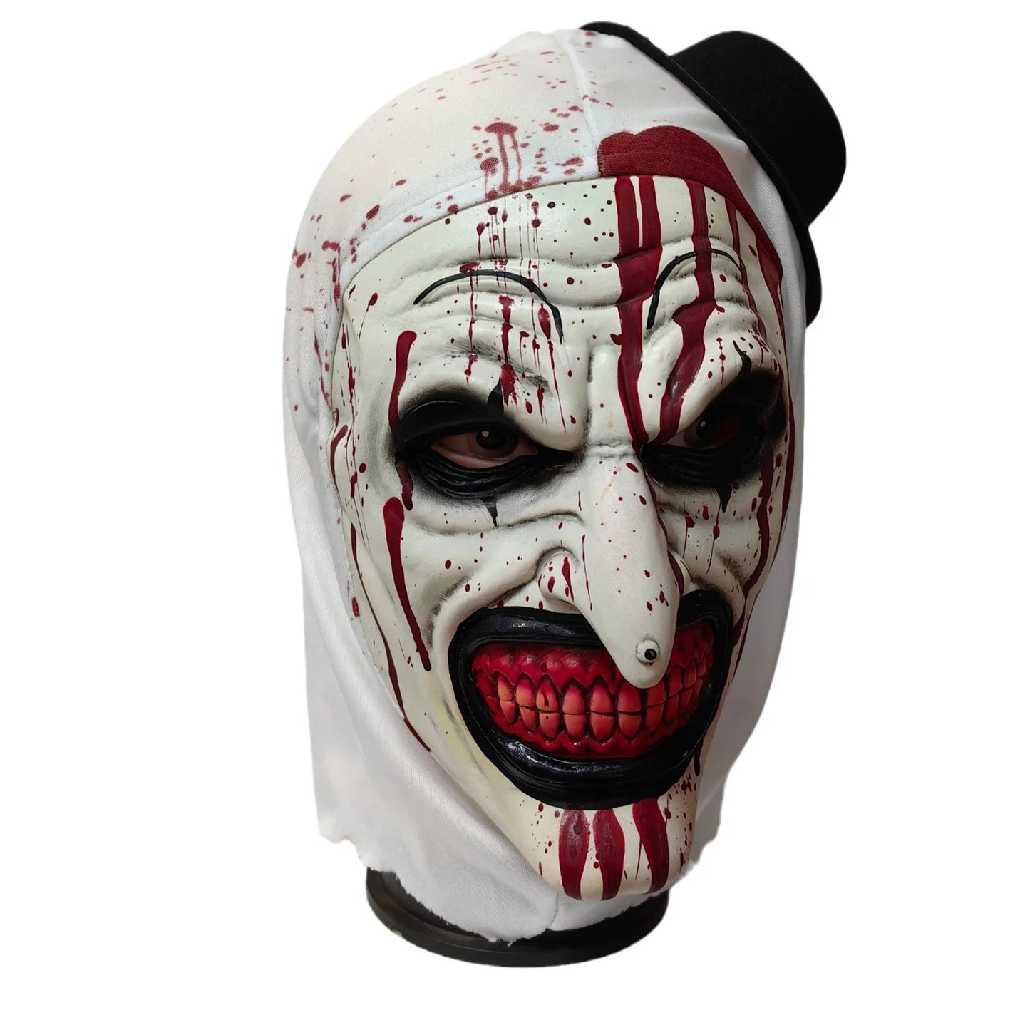 Terrifier 3 Horror Art the Clown Mask Costume Joker Killer Demon Skull Latex Helmet - View 6