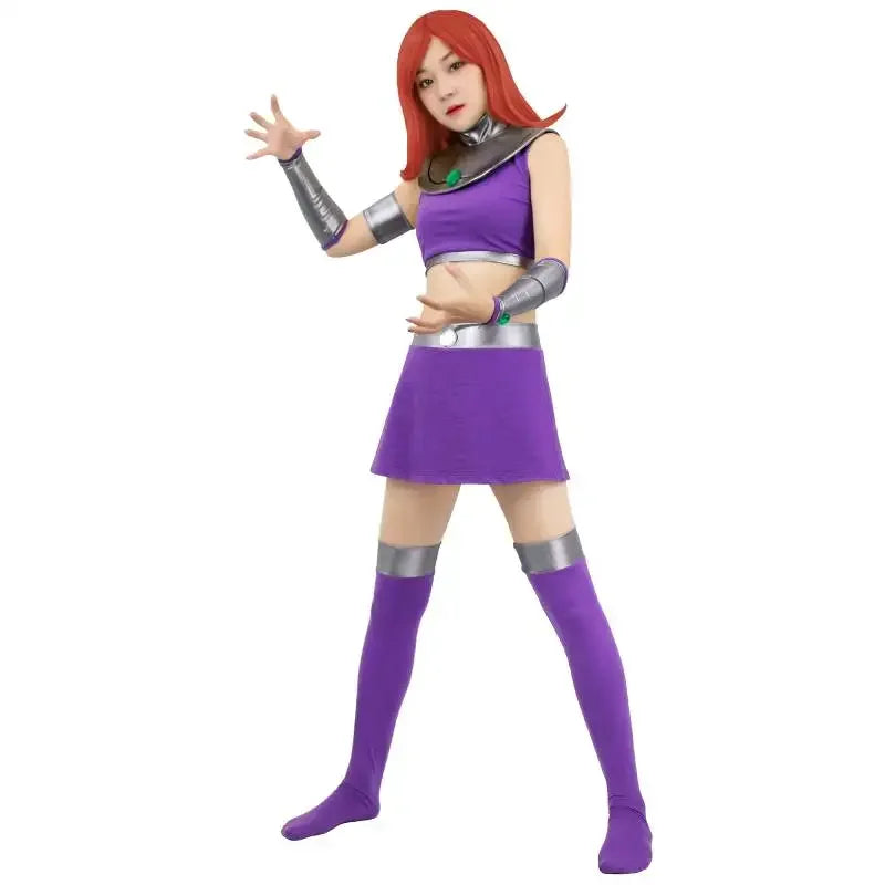 Wenam-Costume De Princesse Galactic Princess Violet Pour Femme, Tenue D'Halloween, , Galactic Princess,