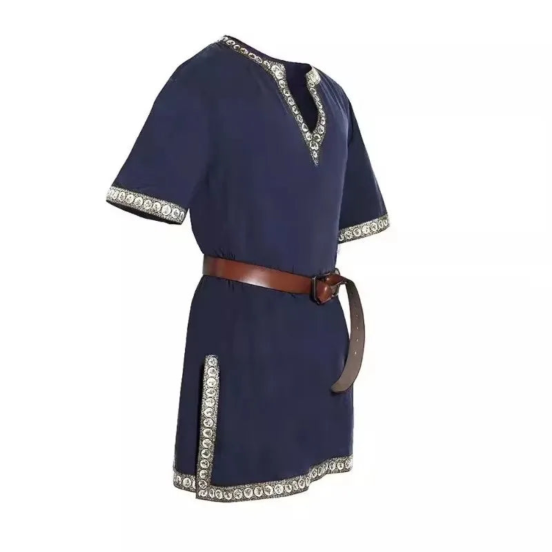 Medieval Shirt Costume T Shirt Child Boys Girls Vikings Pirate Shirt Knight Cotton