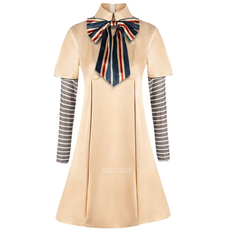 M3GAN-Inspired AI Doll Costume | Girls & Women Halloween Dress