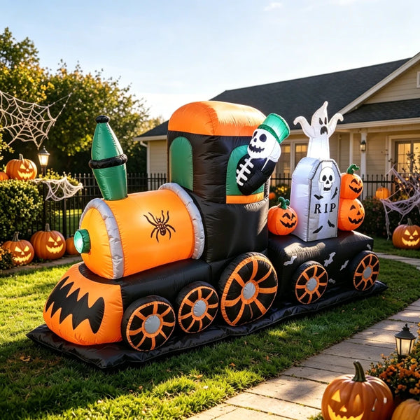 8 Ft Skeleton Halloween Inflatable