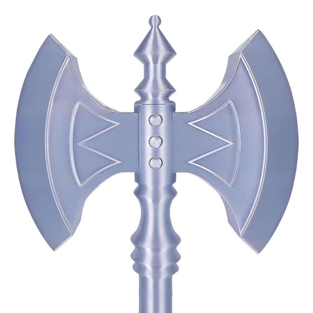 He Man Cosplay Axe Plastic Weapons Ornament Universe Masters Costume Accessories Halloween Carnival Props - product image 4