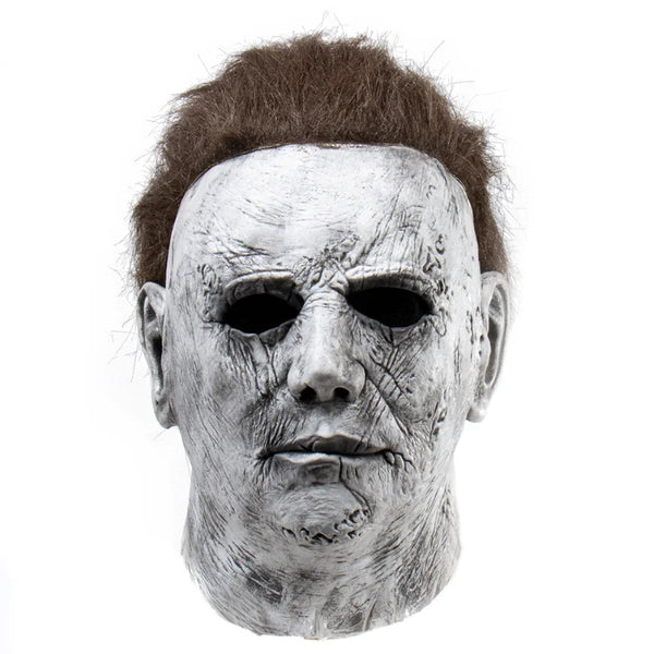 Halloween Mask white-faced slasher Killer Mask Horror costume Latex Horror Scary Masks Carnival Masquerade Party - product image 1