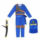 Blue suit and sword