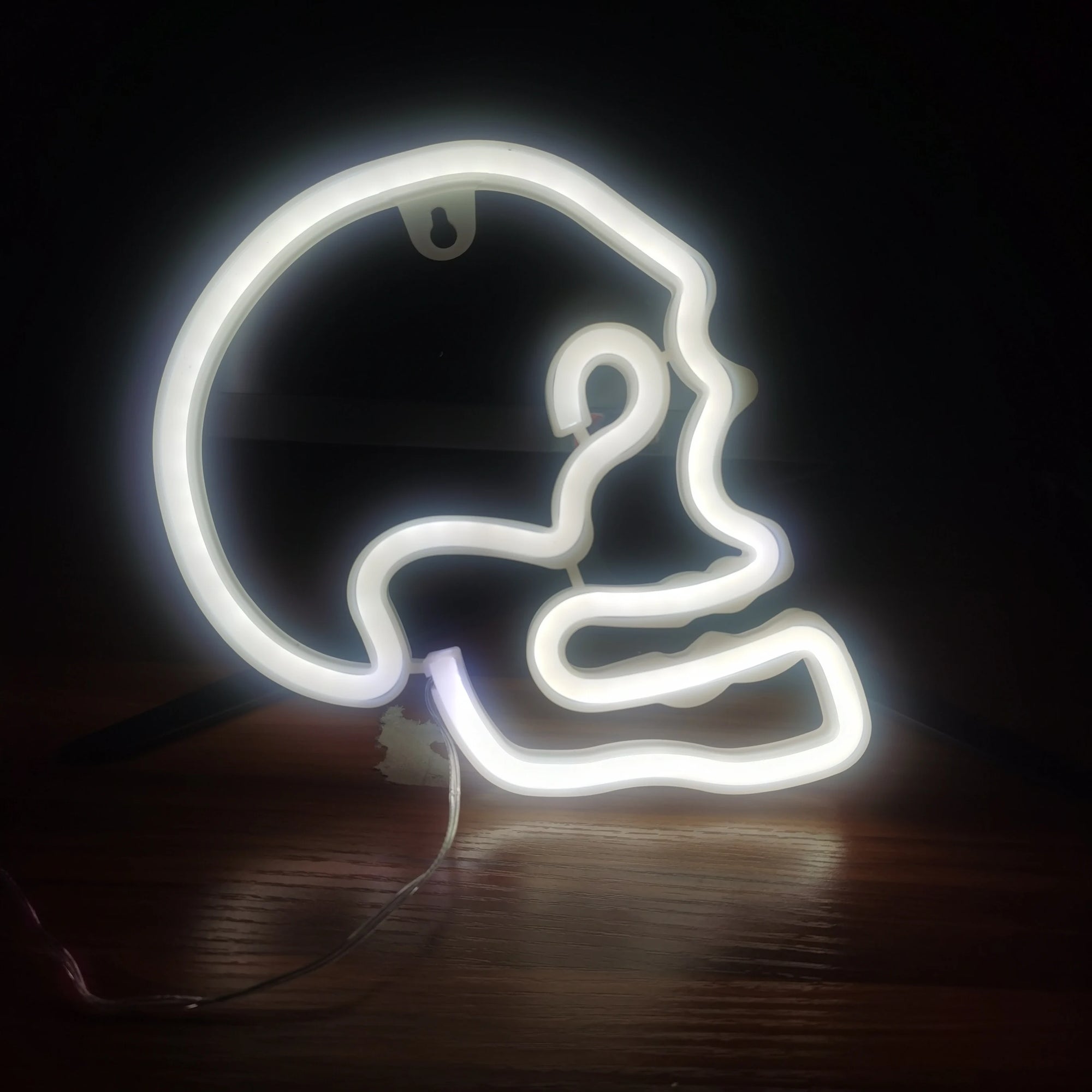 Halloween Bat Spirit LED Neon Wall Decor for Party Gift - Terrifying Atmosphere - USB or Battery Powered - product image 23