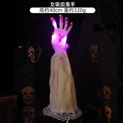 Halloween Electric Arm Decoration Props Decoration Bar Amusement Park Ornament - product image 10
