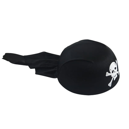 Adult Skull Pattern Pirate Halloween Costume Hat