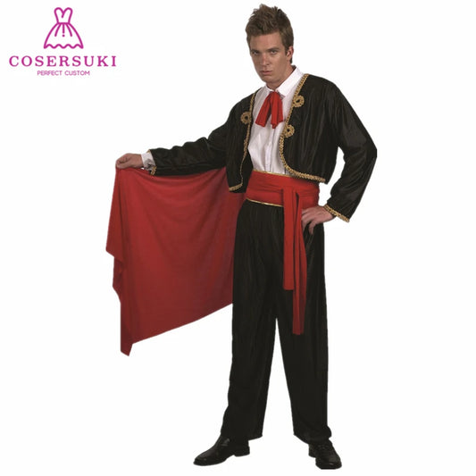 Men's Cool Spanish Matador Spain Bullfighter Style Or Masquerade Costume