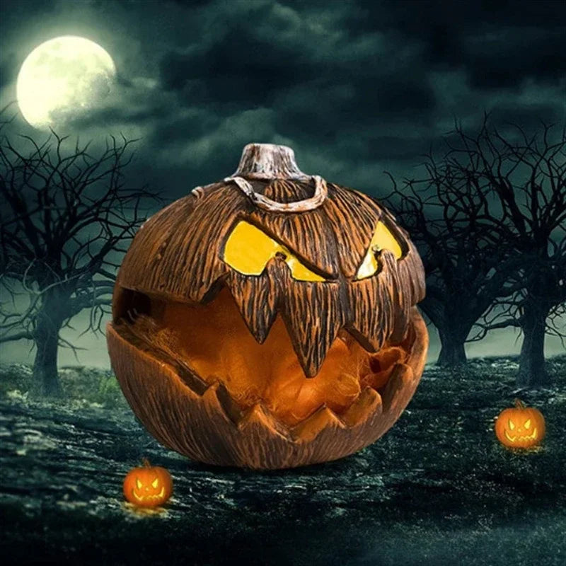 Halloween Pumpkin Animated Decor, Noise Activated Talking and Lifting, Creates - product image 6