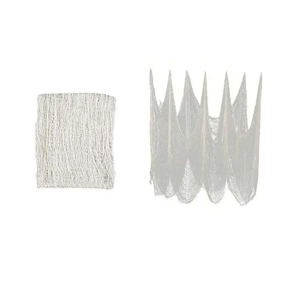1-Piece Bloody Gauze Decorations Halloween Horror Bloody Cloth Bandage Door - product image 8