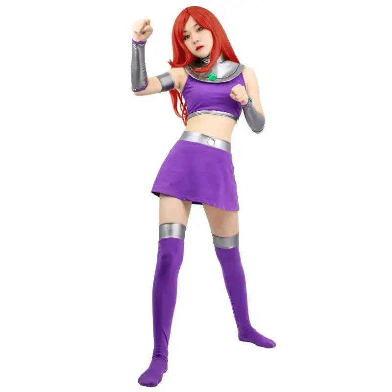 Wenam-Costume De Princesse Galactic Princess Violet Pour Femme, Tenue D'Halloween, , Galactic Princess,