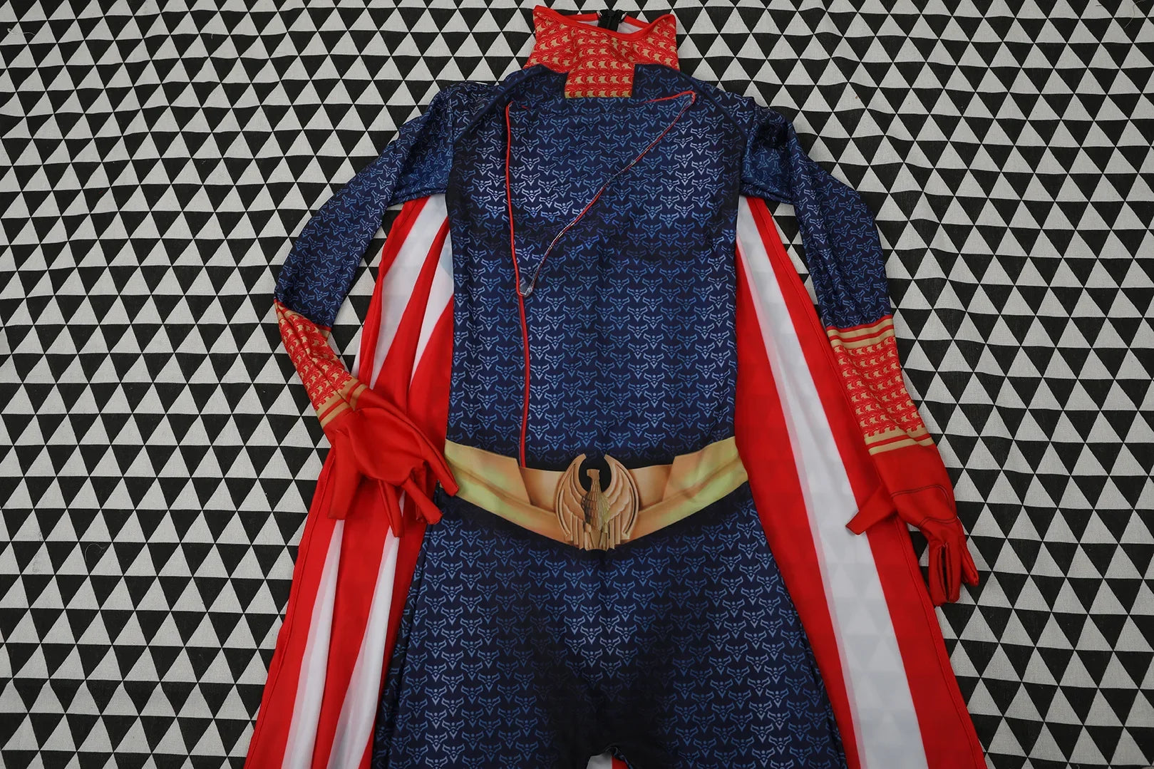 CyThe Boys 4 Costume the Homelander Men's Costume Superhero Bodysuit Girls 3D Printed - bodysuit cape / XXL(180)-Adult