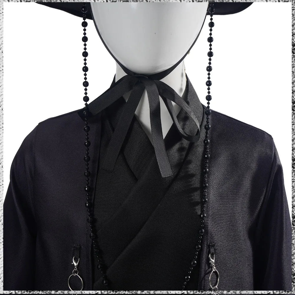 Halloween Men's Costumes Include Costumes Coats Pants Headgear and Accessories - wig / Kids height120-51.2 in (130 cm)