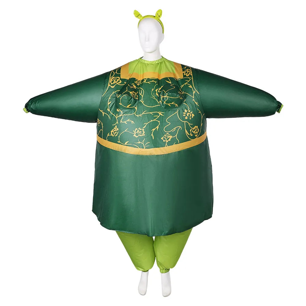Shrek Cosplay Party Inflatable Costume Monster Fiona Roleplaying Hair Band Inflation Pump Stage Outfits - product image 4