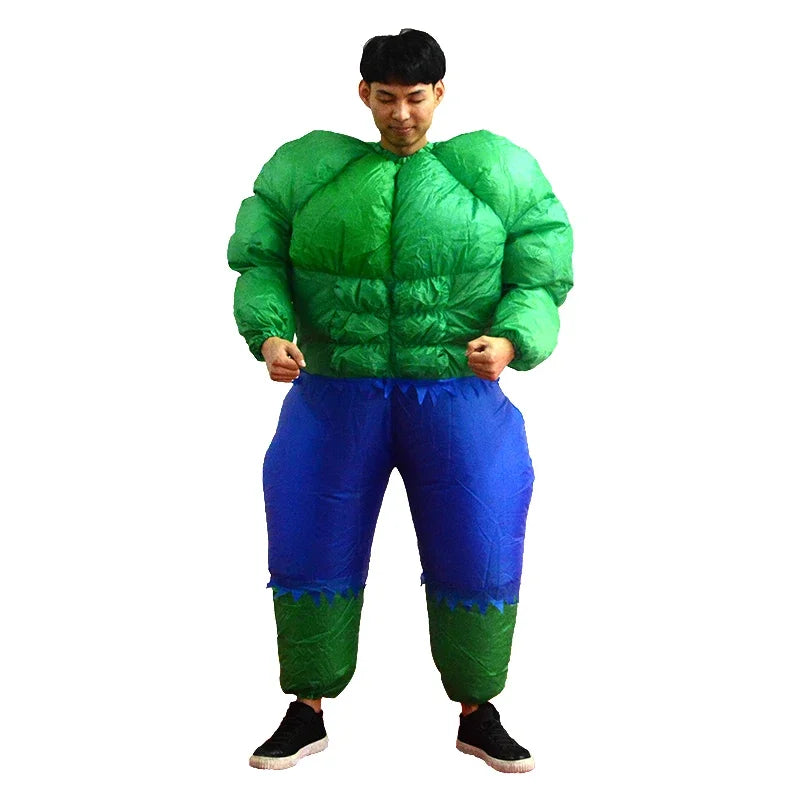 Adult Fatty Hulk Inflatable Costume Anime Suits Mascot Halloween Party Cosplay Costumes for Man Woman Boys - product image 6