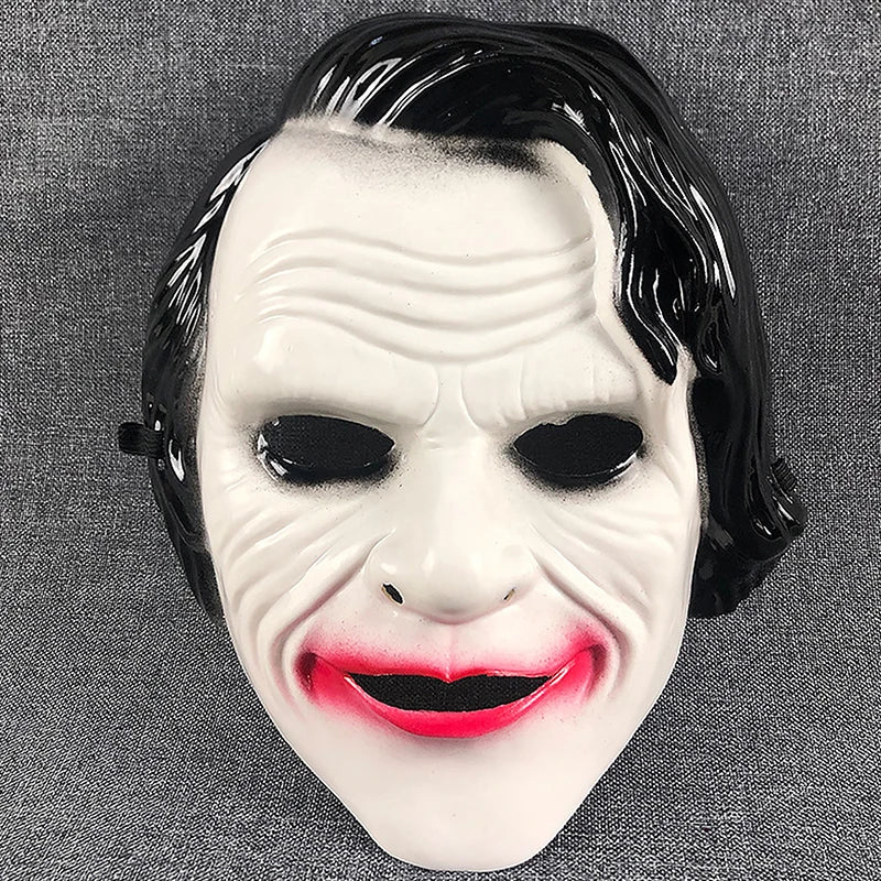 Halloween Joker Mask Costume Clown Costume Props Full Face Terror Decoration Costume - View 8