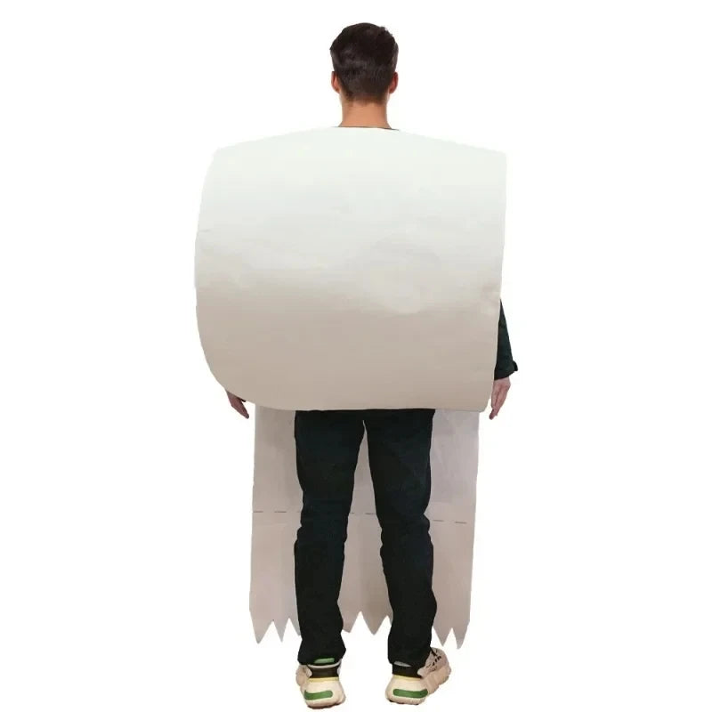 Halloween Couple Spoof Toilet Paper Makeup Stage Performance Cosplay - view 4