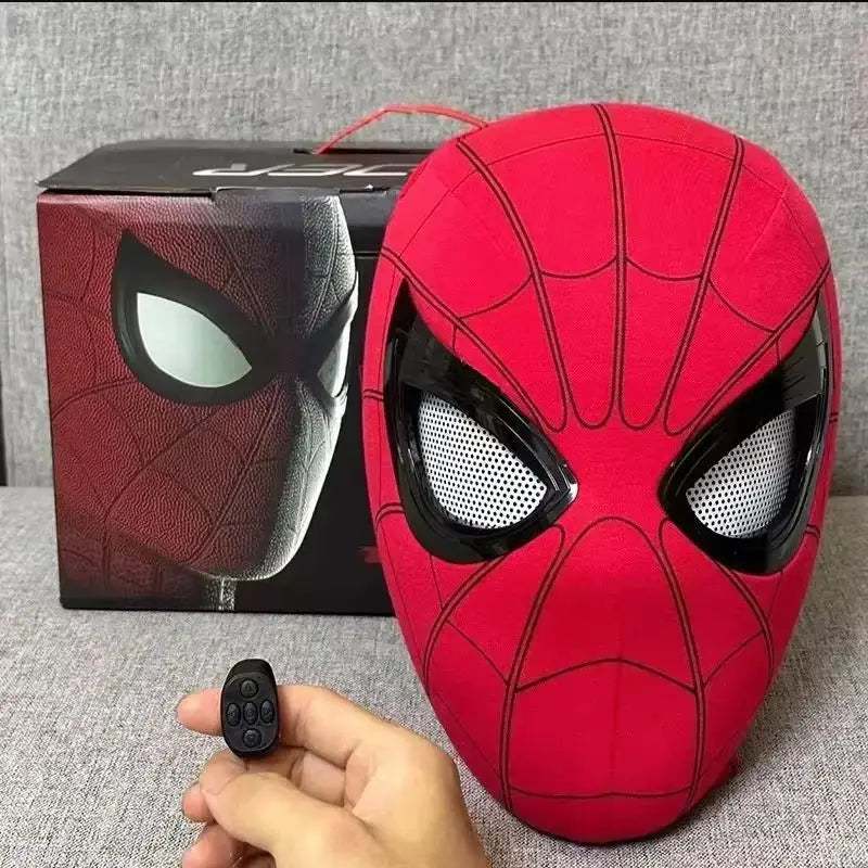 1:1 Wearable Electronic Cosplay Mask Remote Control Movable Eyes Headgear Decor Collectible Toy