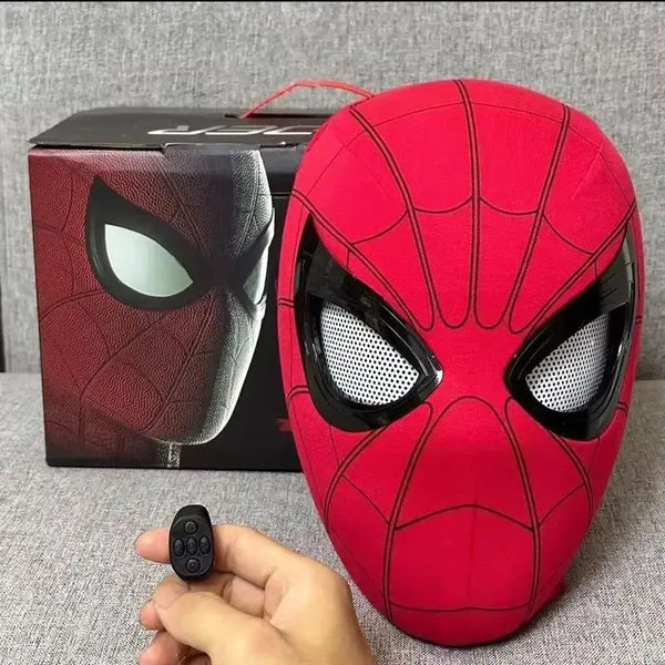 1:1 Wearable Electronic Cosplay Mask Remote Control Movable Eyes Headgear Decor Collectible Toy