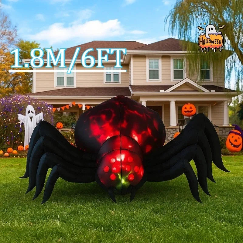 6FT Outdoor Holiday Decorations Inflatable Model Halloween Shadowstalker Garden Party Built-in LED Lights Up - product image 2