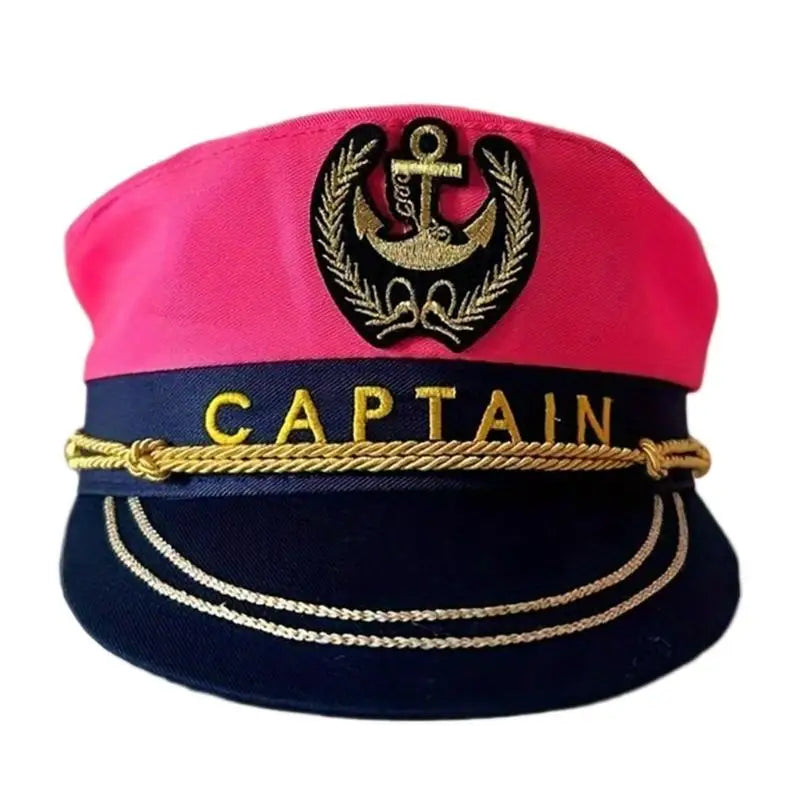 31BB Sailors Cotton Classical Embroidered Design Fits Most Photo Props Hat - alternate view 9