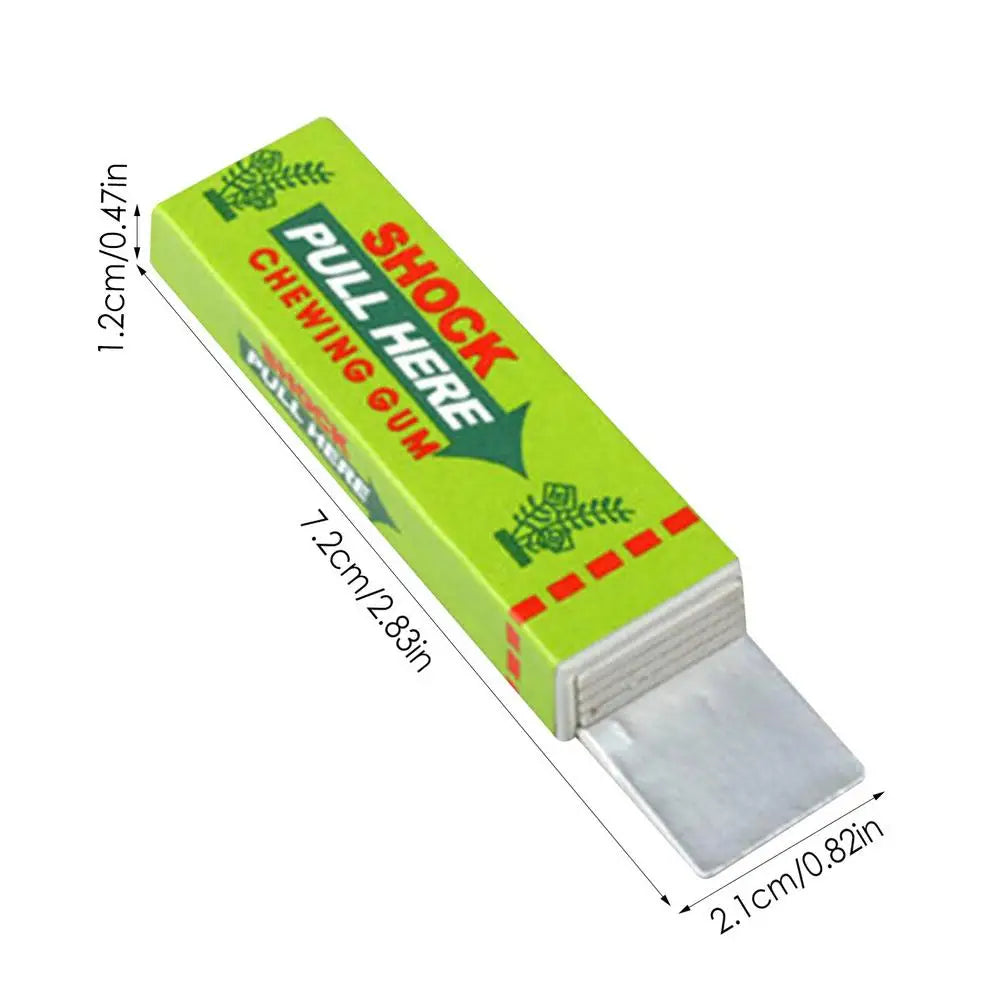 1PCS NEW Electric Shock Chewing Gum And Magic Just kidding little toy Prank Toy For Teasing friends Easy April Fool's Day