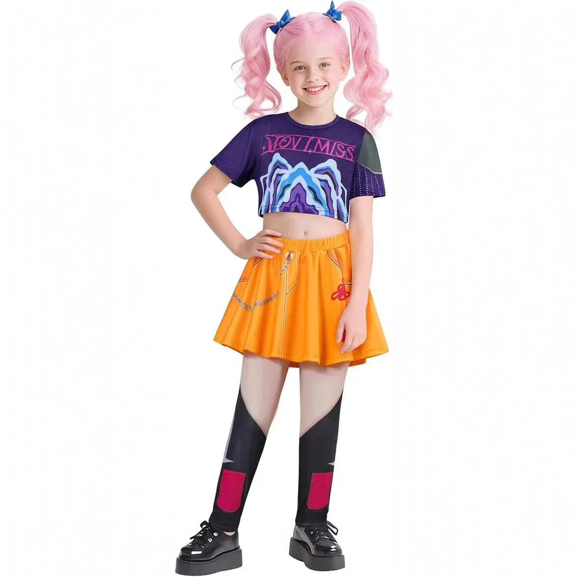 Girls' kpop Outfit Mira Cosplay for Stage Halloween