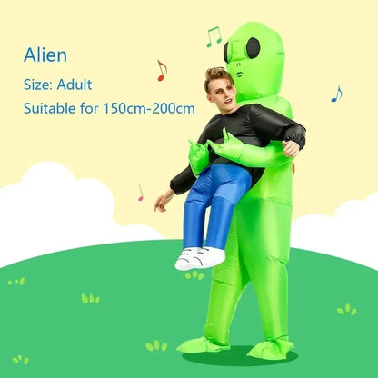 Halloween Alien Inflatable Suit Alien Costume for Kids Monster Inflatable Costume Scary - View 8