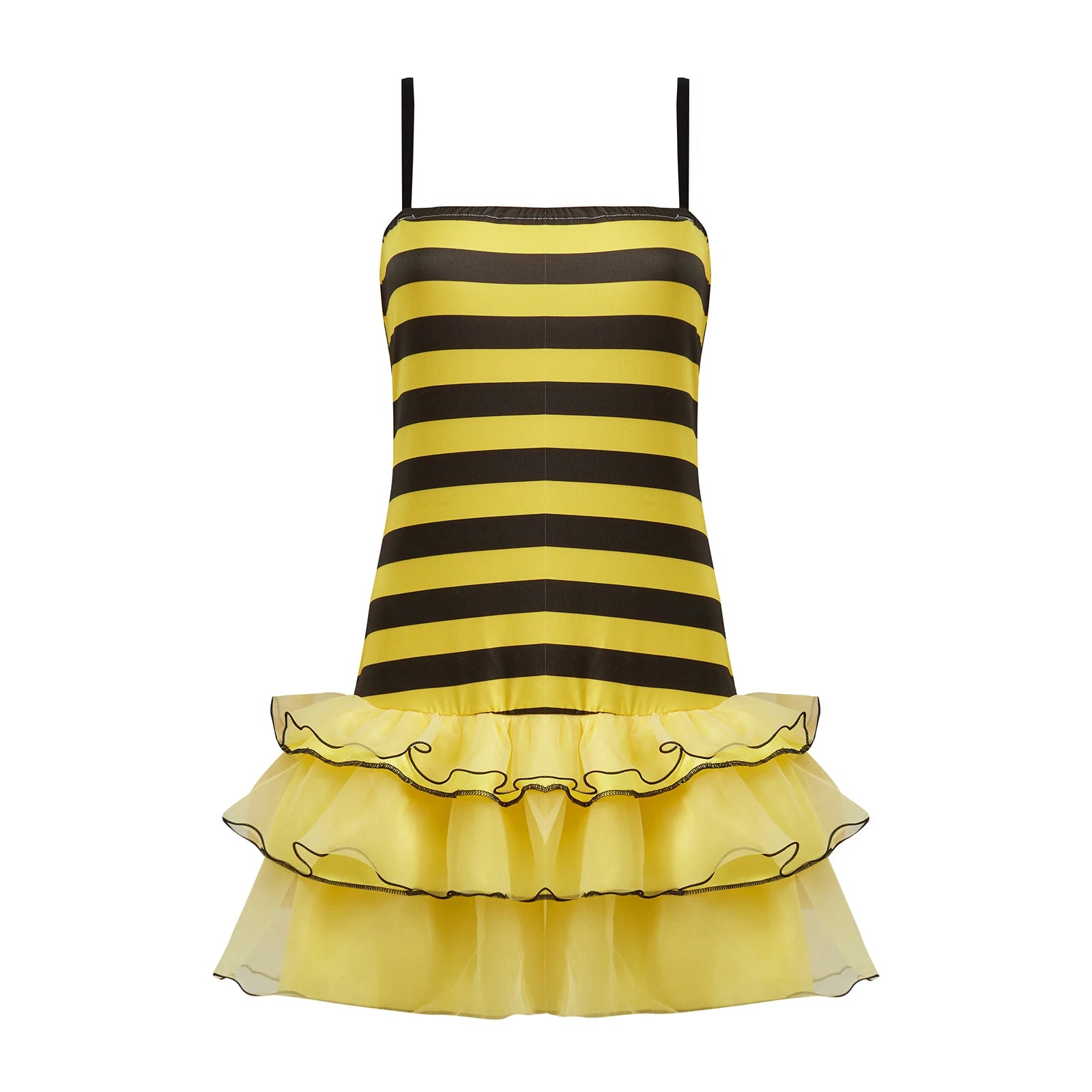 Women Ladybug Costume Dress up Beetle Wings Bee Fairy Role Play Costume Outfit Dress