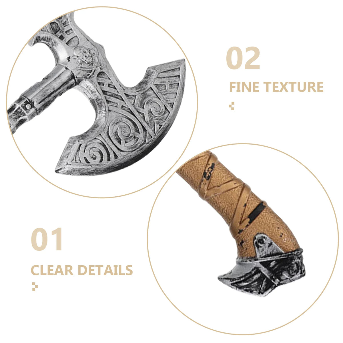 Retro Fake Axe Costume Prop - Design 2 - product image 5