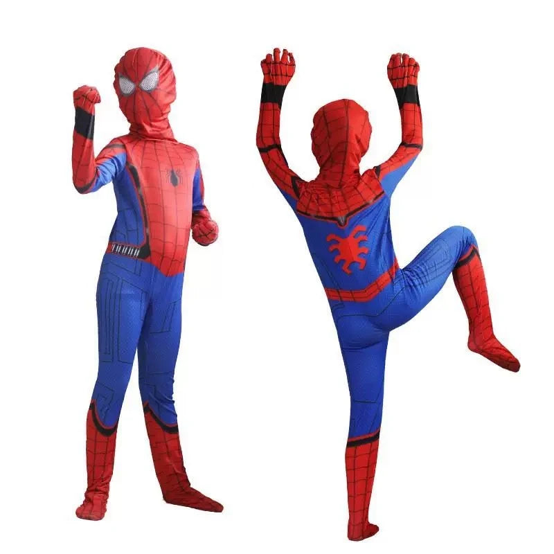 Miles Morales-Inspired Spider Superhero Costume – Kids & Adults