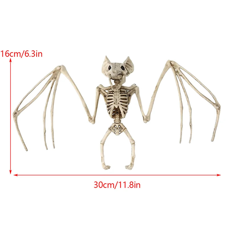 1PC Horror Bats Skeleton Model Festival Creepy Simulated Bat Skeleton Decoration - alternate view 6