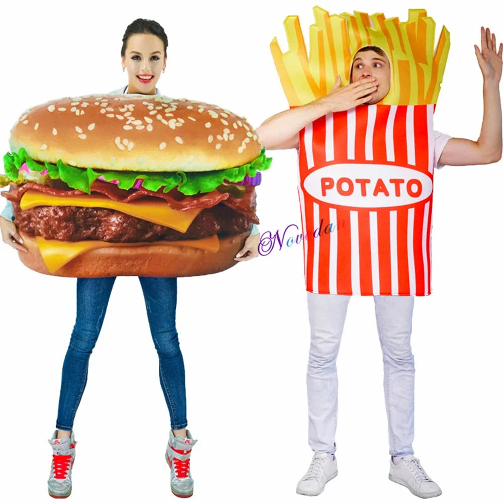 Funny Food Costumes for Adults | Burger, Hot Dog & French Fries