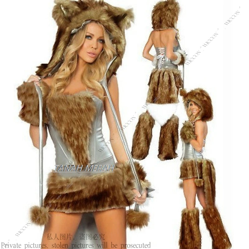 Halloween Party Frog Penguin Panda Cat Fox Monster Dinosaur Pirate Cosplay Costume Jumpsuit Woman Man Party Role Play Bunny Girl