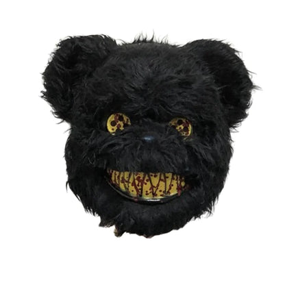Bloody Plush Bear Mask Halloween Ghost Festival Mask Realistic Bloody Bear Headgear Performance Prop - product image 6